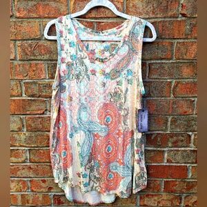 Ruff Hewn Paisley Tank Top